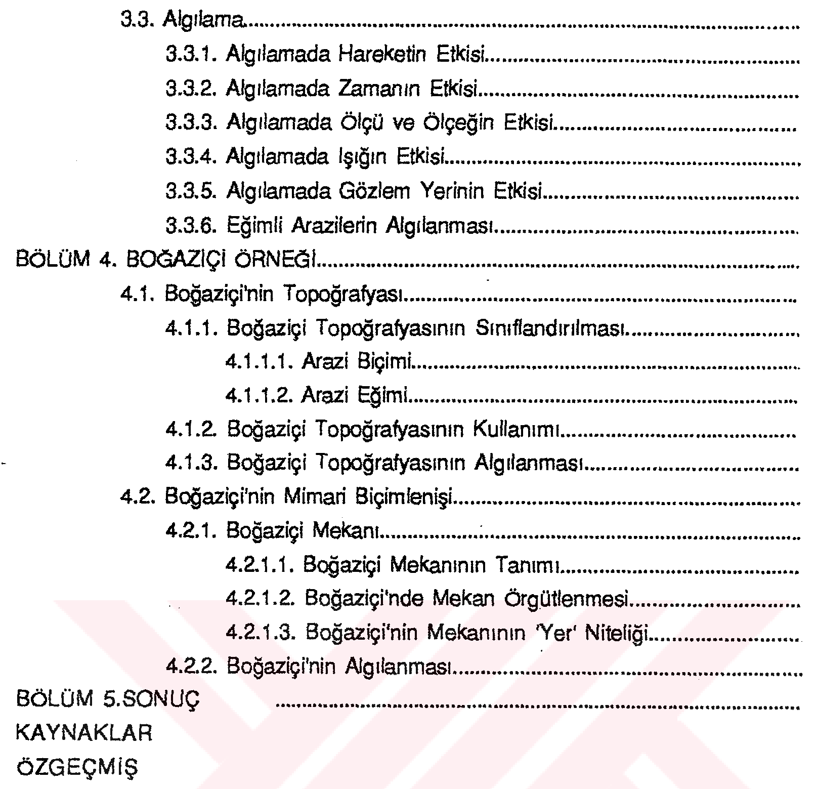 Mimarlık ile eğimli arazi ilişkisi — Şekil 3
