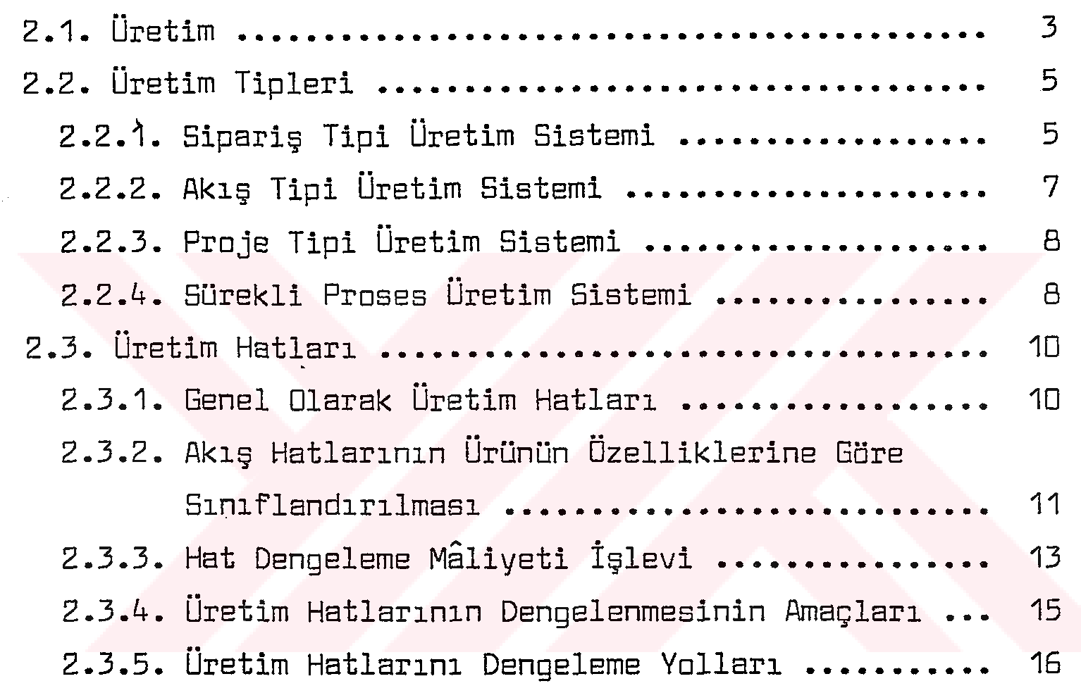 Montaj hatlarının dengelenmesinde çok amaçlı bir yaklaşım — Şekil 6