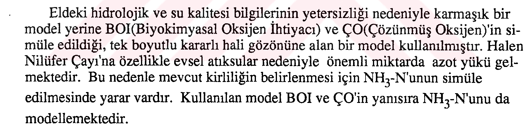 Nilüfer çayı su kalite modellemesi — Figure 1