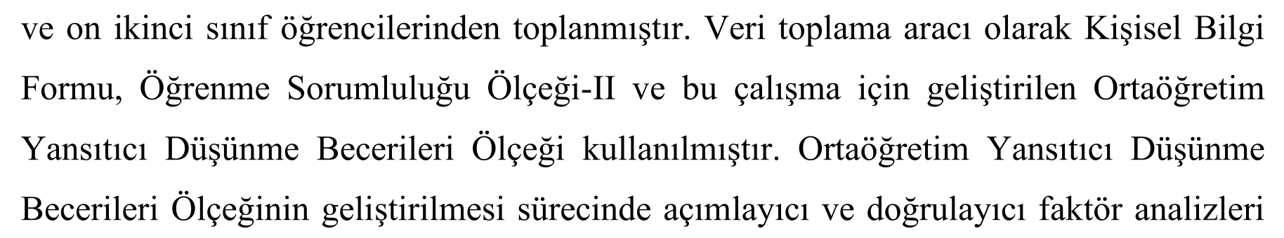 Ortaöğretim Öğrencilerinin Öğrenmeye Yönelik Sorumluluk Düzeyleri ile Yansıtıcı Düşünme Becerileri Arasındaki İlişkinin İncelenmesi — Şekil 4
