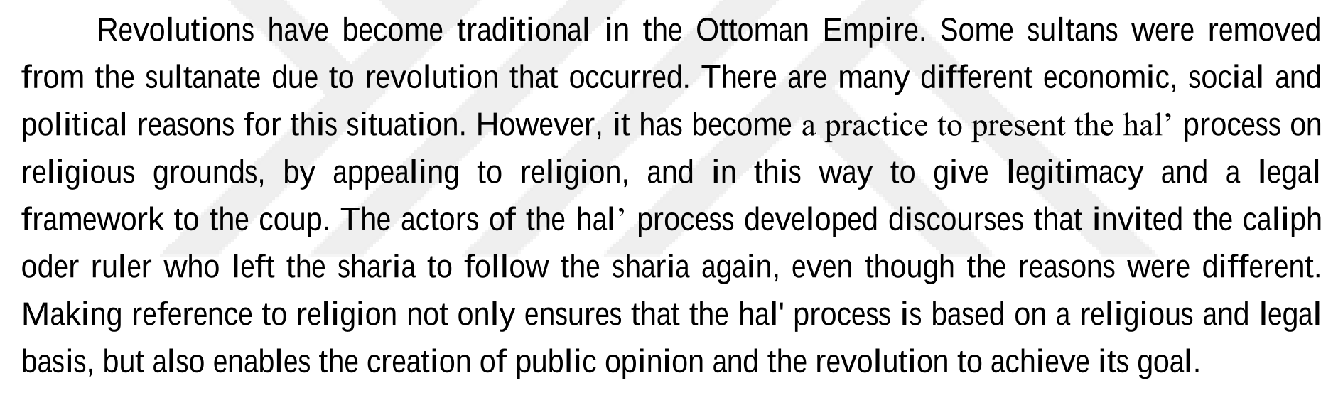 The evaluation of hal' cases and the hal' fatwas in the Ottoman Empire in terms of Islamic law (XVII - XX. centuries) — Figure 3