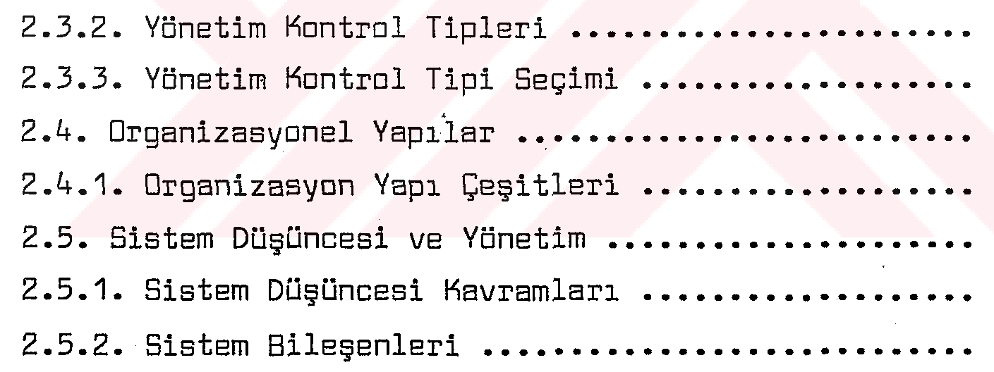 Performans yönetimi için dinamik bir stratejik kontrol modeli — Figure 3