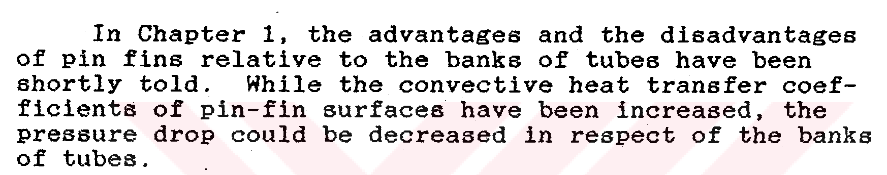 Convection heat transfer in pin-fin surfaces — Figure 3