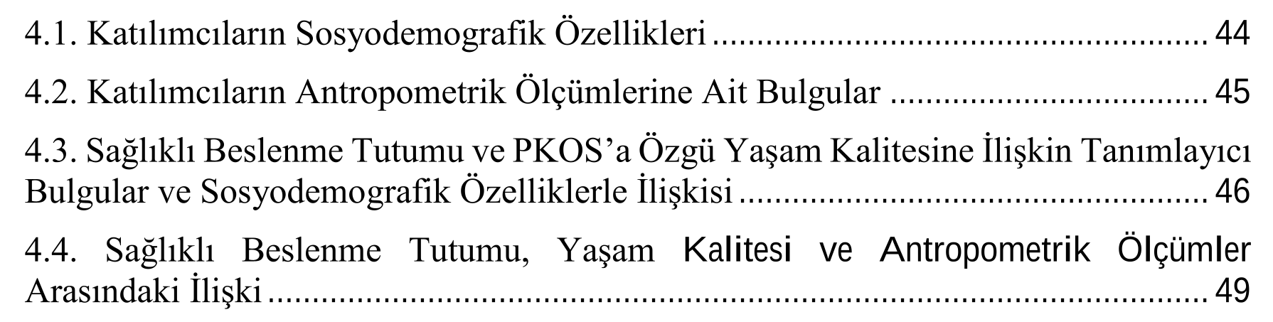Assessment of healthy nutritional attitudes and quality of life in women with polycystic ovarian syndrome — Figure 3
