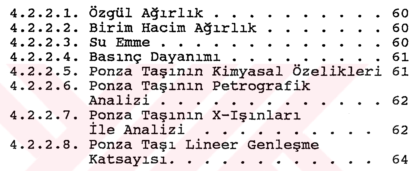 Ponza katkılı tuğla üretimi ve bu tuğlaların mekanik ve boşluk özelliklerinin incelenmesi — Figure 4