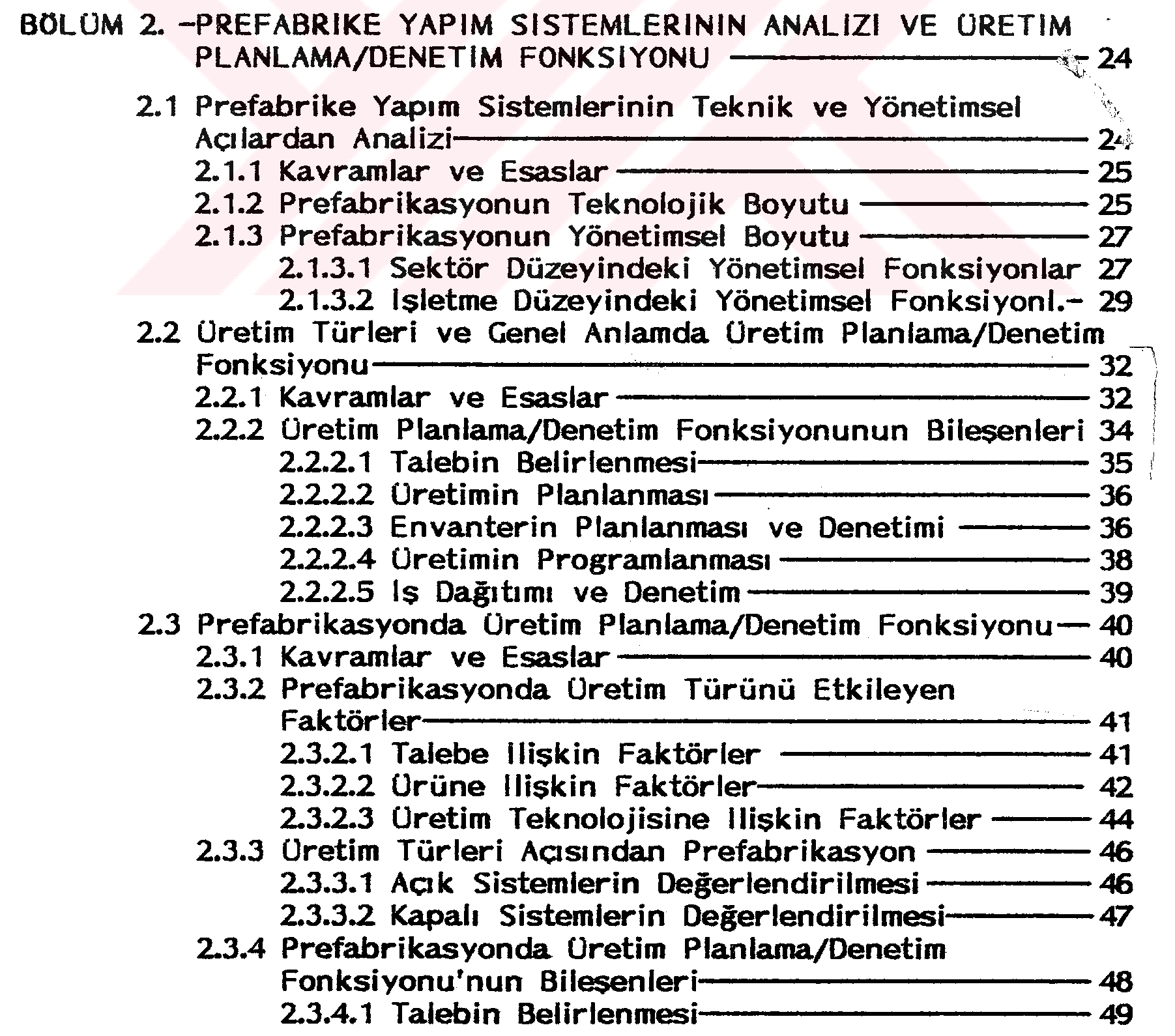 A Computer-aided integrated data flow and evaluation model for production planning in prefabricated building systems — Şekil 6