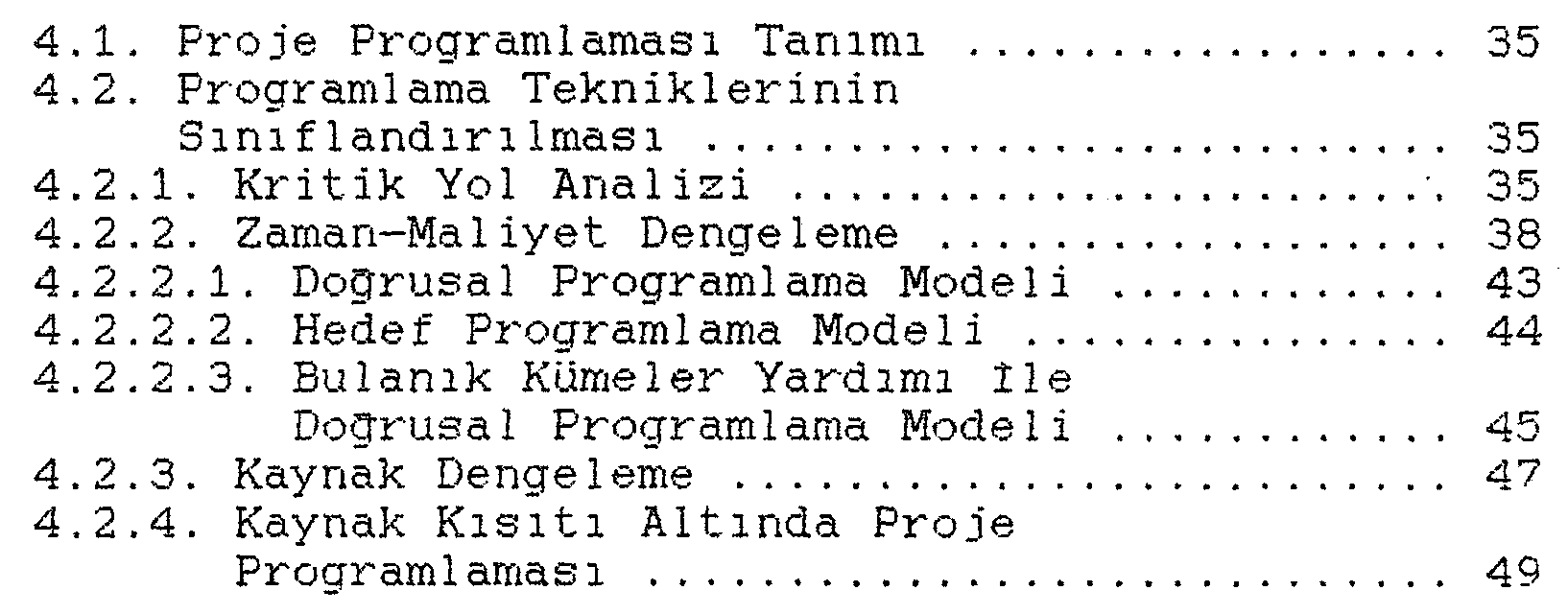 Proje yönetiminde kantitatif yöntemlerin uygulanması — Figure 5