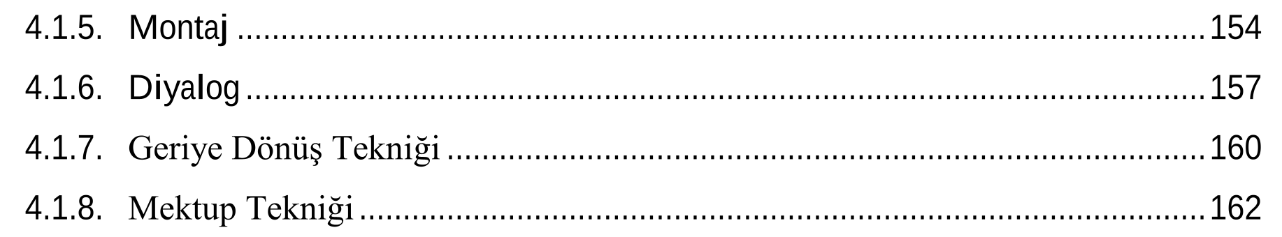 Sibel K. Türker romanlarında yapı ve tema — Figure 1
