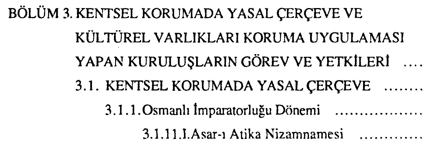 Sit alanını koruma politikası için bir model denemesi, örnekleme:Odunpazarı — Figure 5