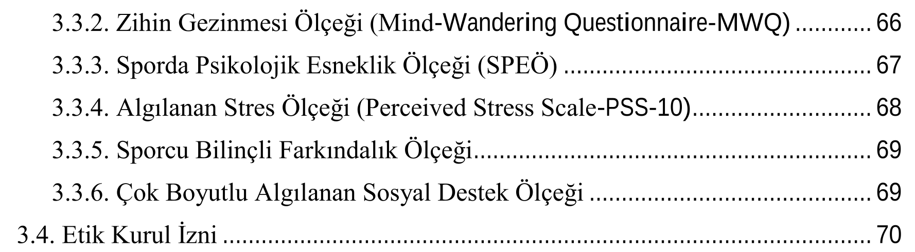 Sporcularda zihin gezintisi ile psikolojik esneklik arasındaki ilişkide stresin aracı sporda bilinçli farkındalık ve algılanan sosyal desteğin düzenleyici rolü — Şekil 2