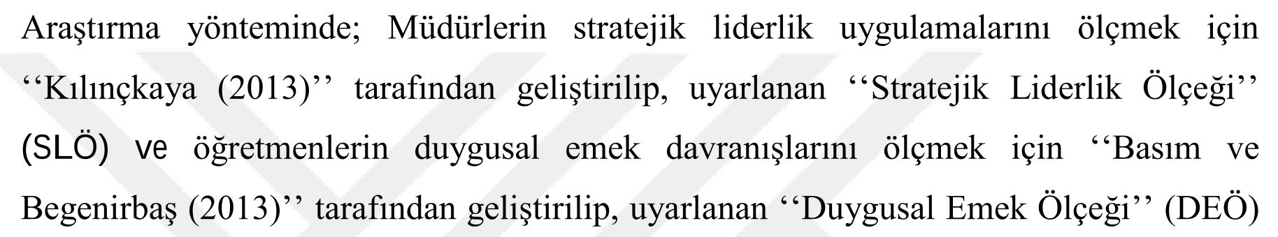 Stratejik liderlik ve duygusal emek arasındaki ilişki: Ardahan ili okul yöneticileri örneği — Figure 4