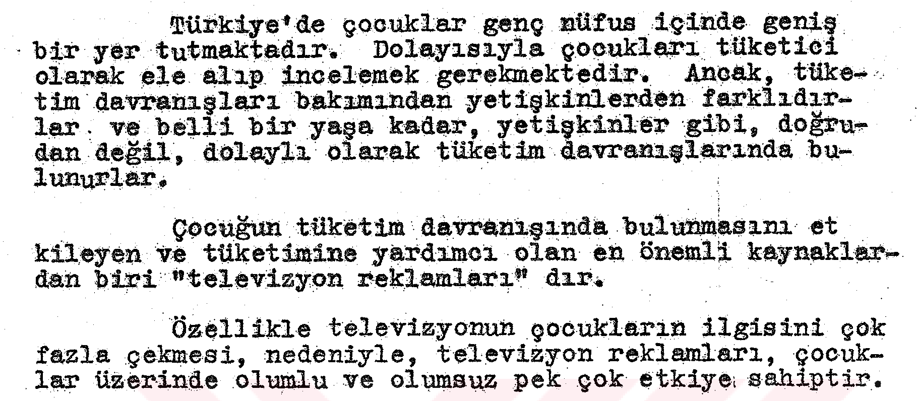 Televizyon reklamlarının çocuklar üzerindeki etkileri — Şekil 1
