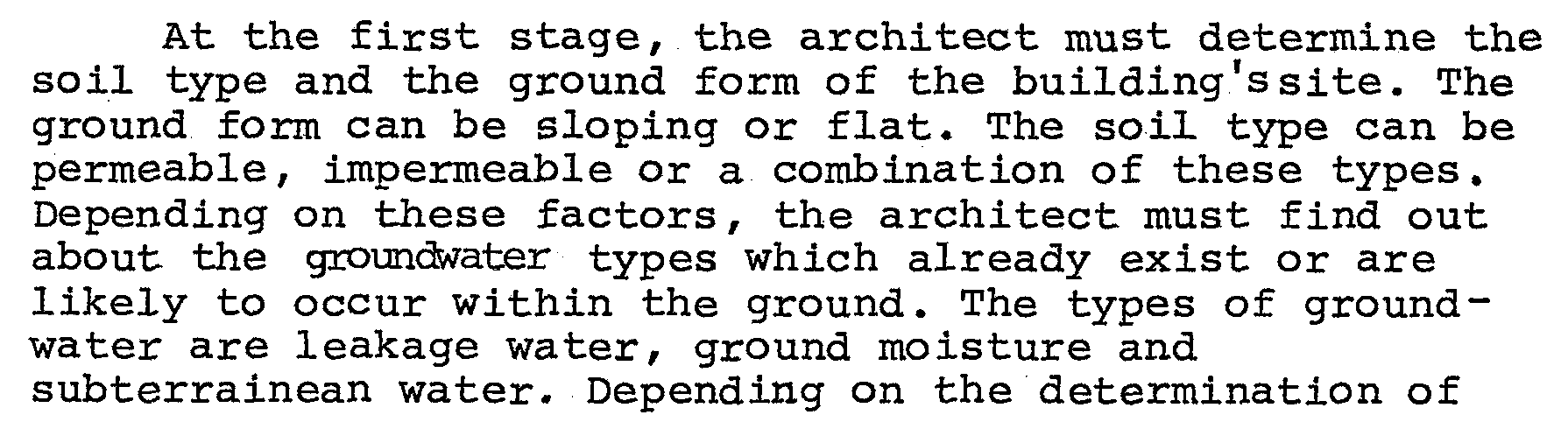 Waterproofing of foundations — Figure 2