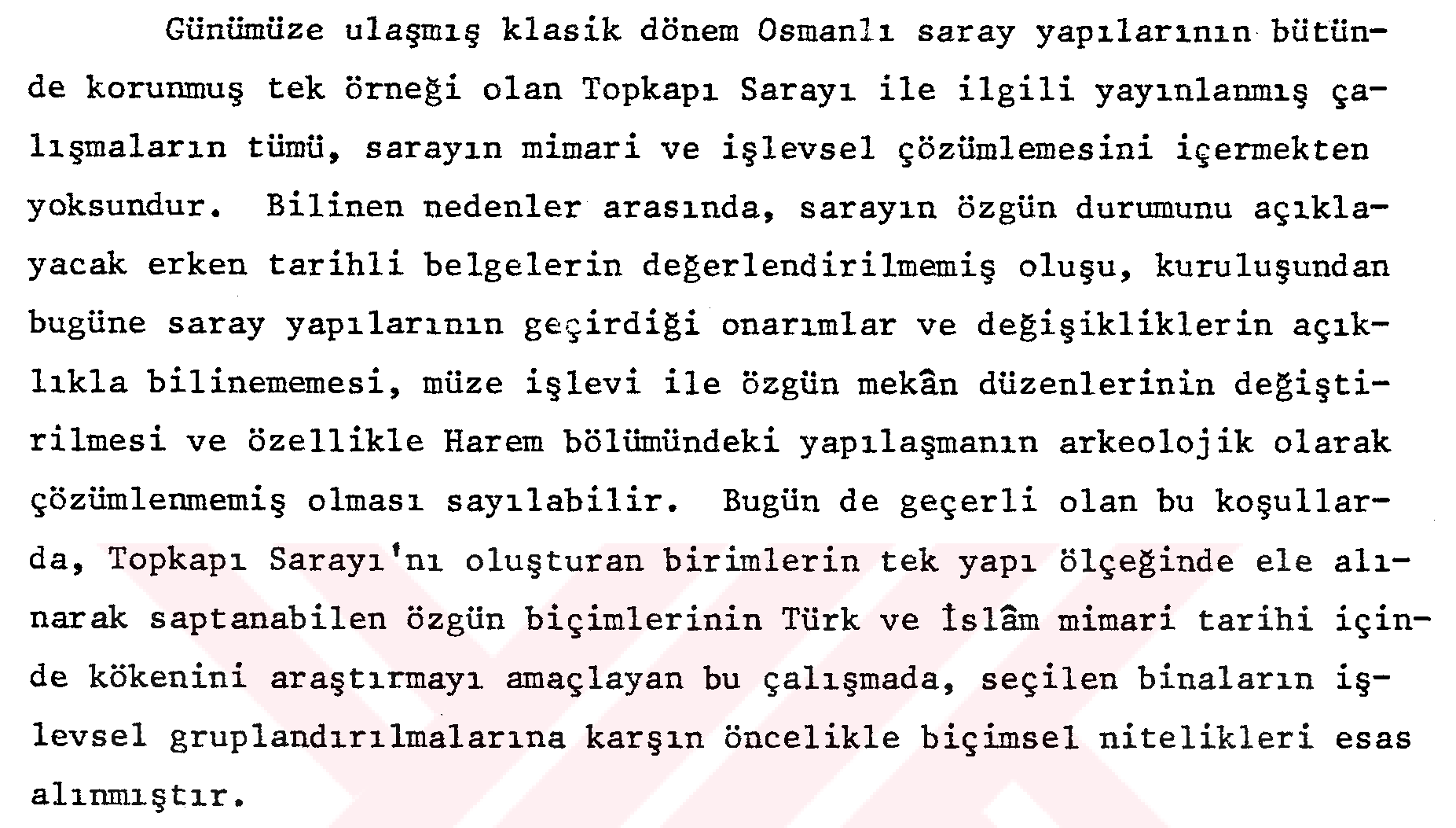 Research on the role of traditional design sources on the shaping of Topkapı palace (1453-1755) — Figure 5