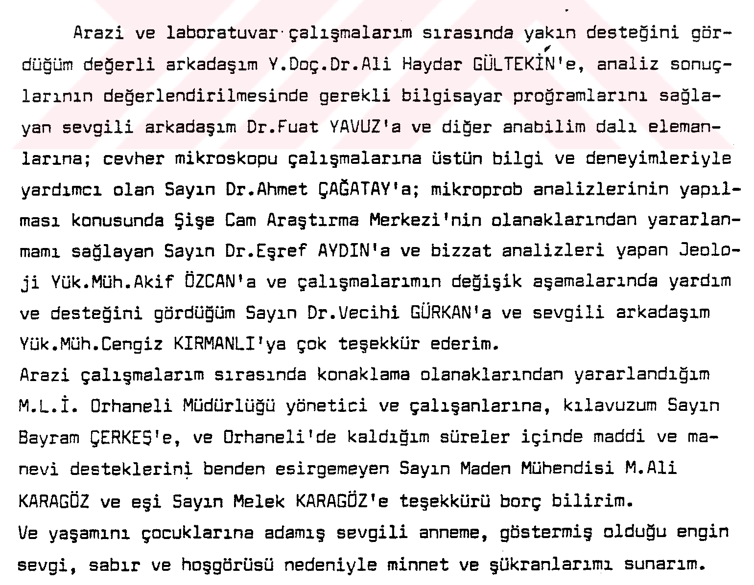 Genetical investigation of nickel occurrences in the vicinity of Topuk-Göynükbelen, Orhaneli-Bursa — Figure 3