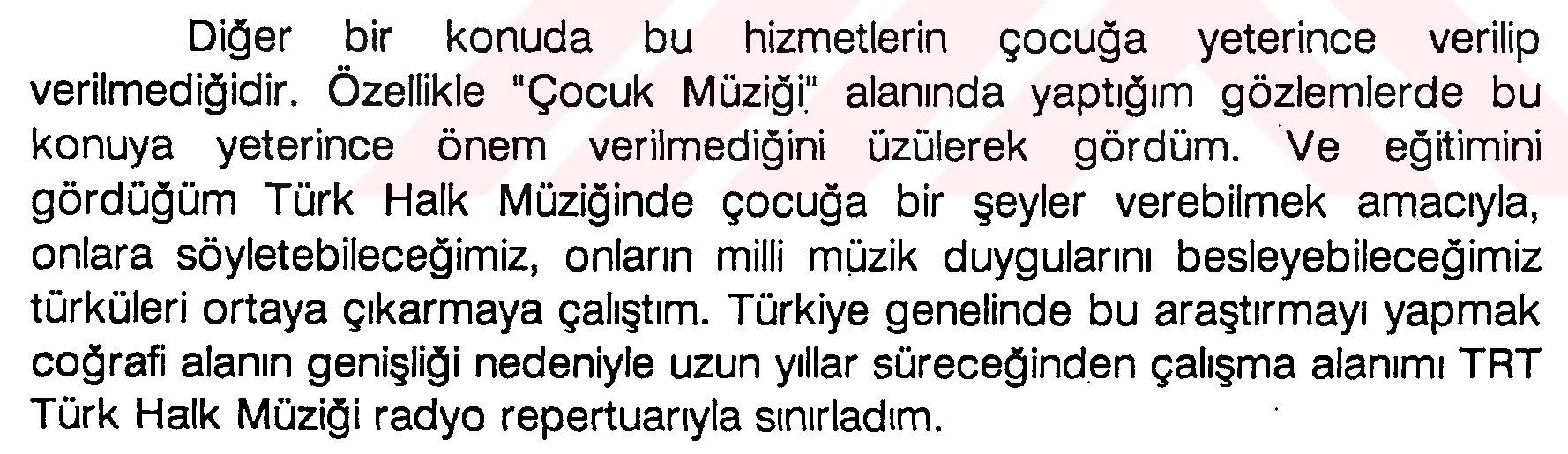 TRT Türk halk müziği repertuarında çocukların söyleyebileceği türkülerin incelenmesi — Figure 4