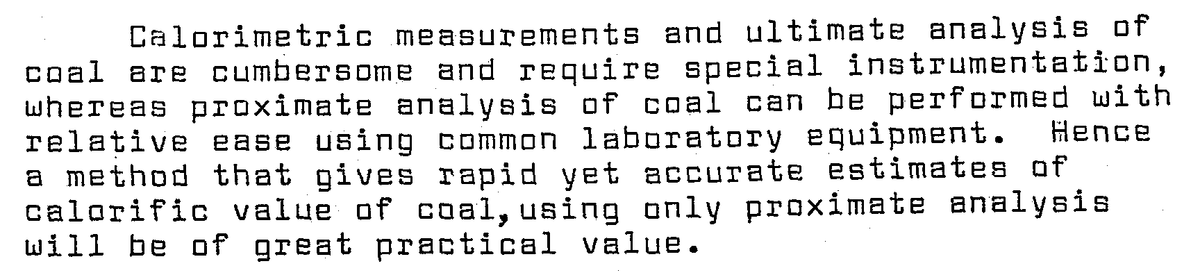 Calculating calorific value of Turkish lignites from their proximate analysis — Figure 1