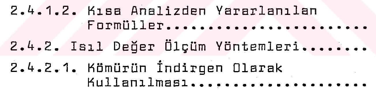Türk linyitlerinin ısıl değerlerinin kısa analiz sonuçlarından yararlanılarak saptanması — Figure 5