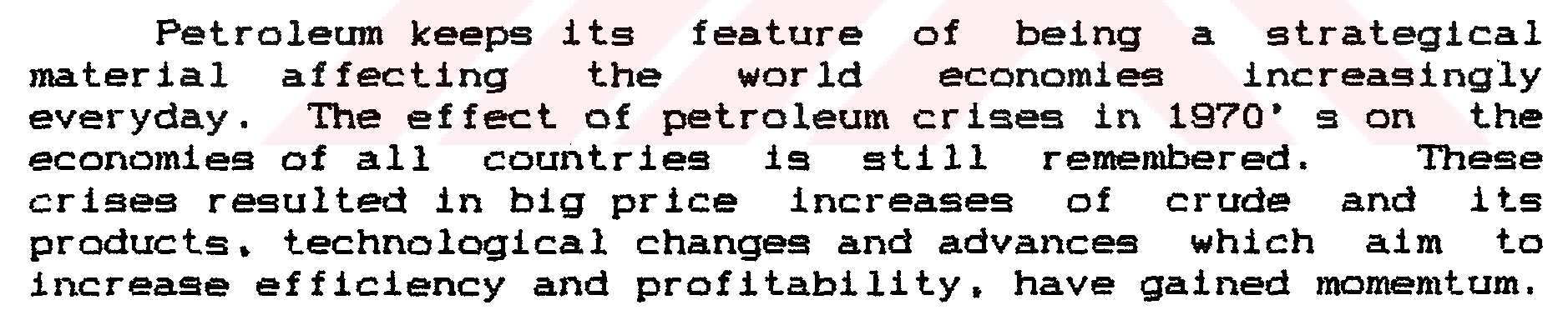 Türkiye'de petrol ve petrol sektörünün girdi-çıktı analizi — Figure 2