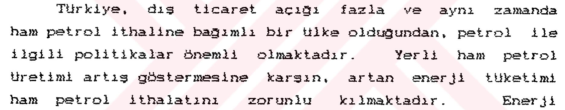 Türkiye'de petrol ve petrol sektörünün girdi-çıktı analizi — Figure 4