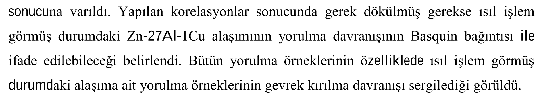 Yaşlandırma Süresinin Zn-27Al-1Cu Alaşımının Yapı ve Mekanik Özelliklerine Etkisi — Şekil 3