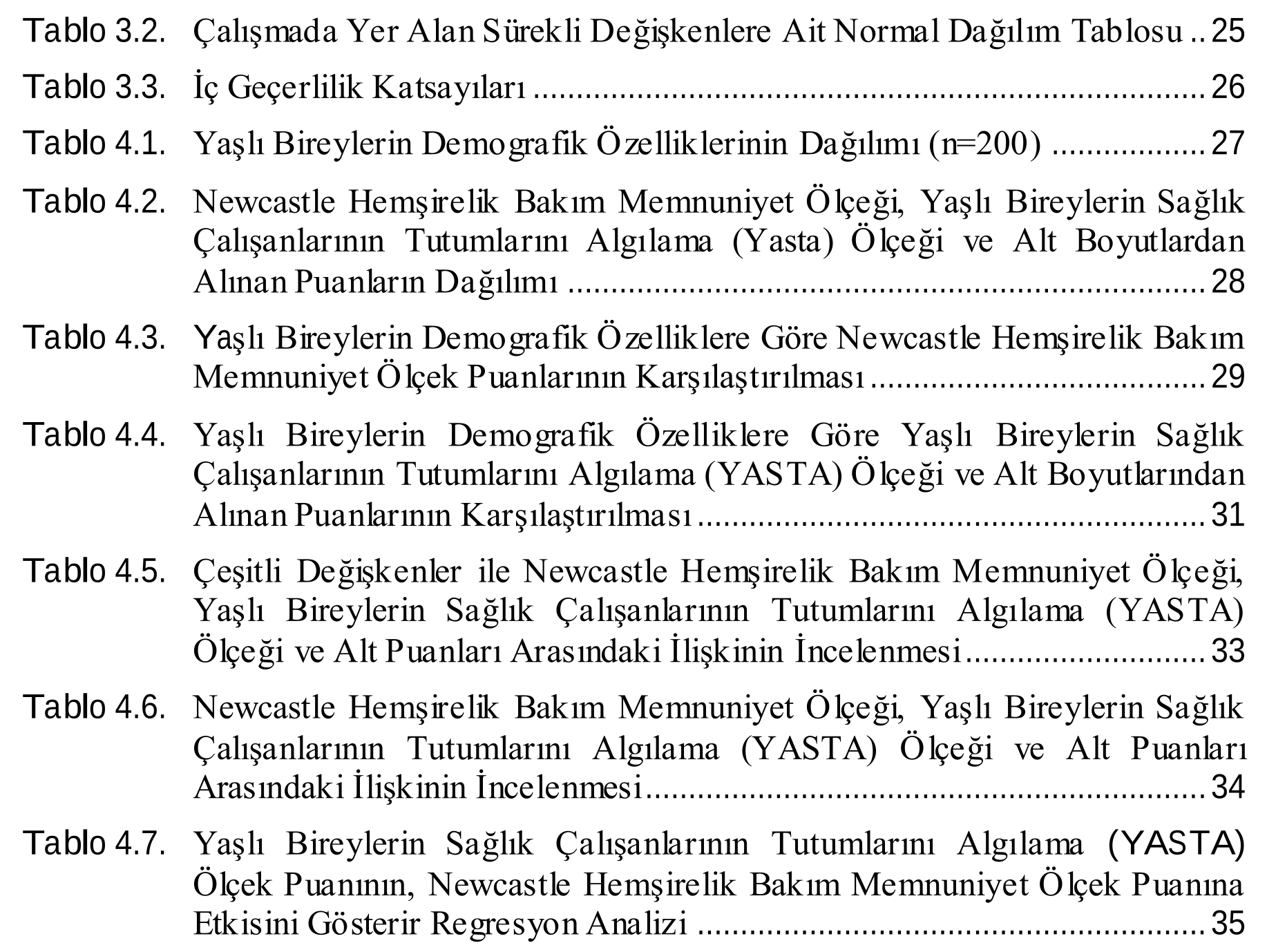 Deteination of elderly individuals' perception of   nurses' attitudes and their satisfaction levels with nursing care — Şekil 2