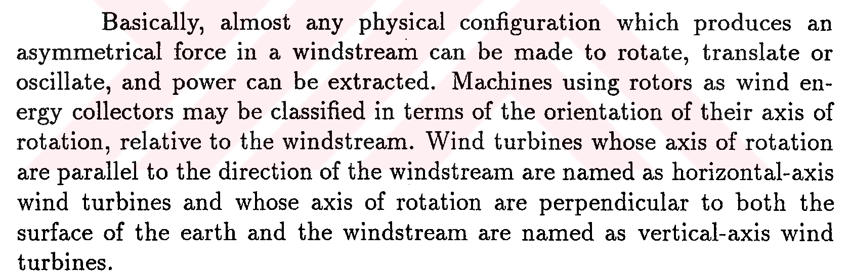 The aerodynamic design of horizontal-exis wind turbines — Figure 1