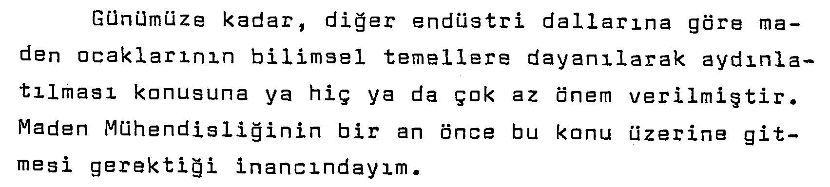 Yeraltı madenciliğinde aydınlatma ve T.K.İ.O.A.L. Çayırhan müessesesi aydınlatma şartları etüdü — Figure 5