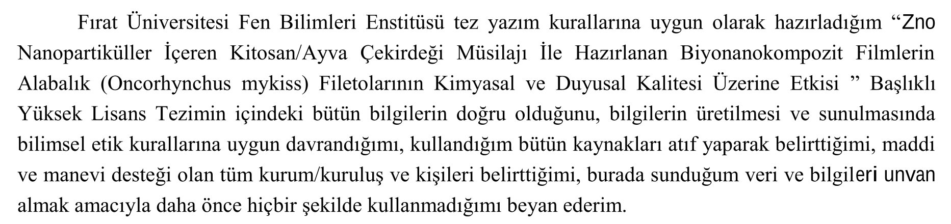 ZnO nanopartiküller içeren kitosan/ayva çekirdeği müsilajı ile hazırlanan biyonanokompozit filmlerin alabalık (Oncorhynchus mykiss) filetolarının kimyasal ve duyusal kalitesi üzerine etkisi — Figure 2
